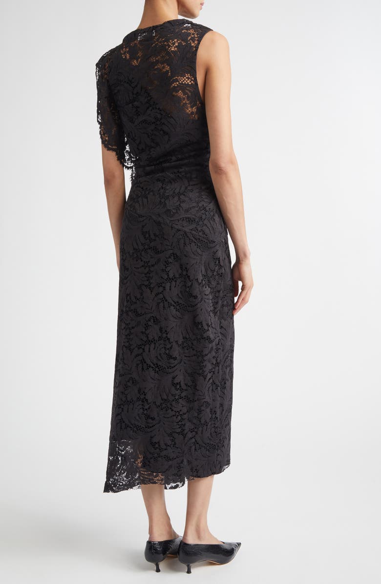 A.L.C. Astrid Lace Maxi Dress, Alternate, color, Black