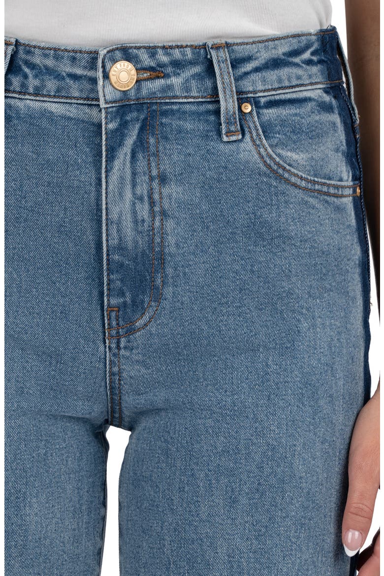 High Waist Wide Leg Jeans, Alternate, color, INTENSE