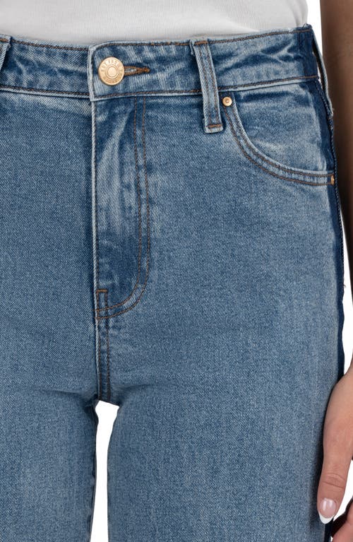 Kut From The Kloth High Waist Wide Leg Jeans In Intense