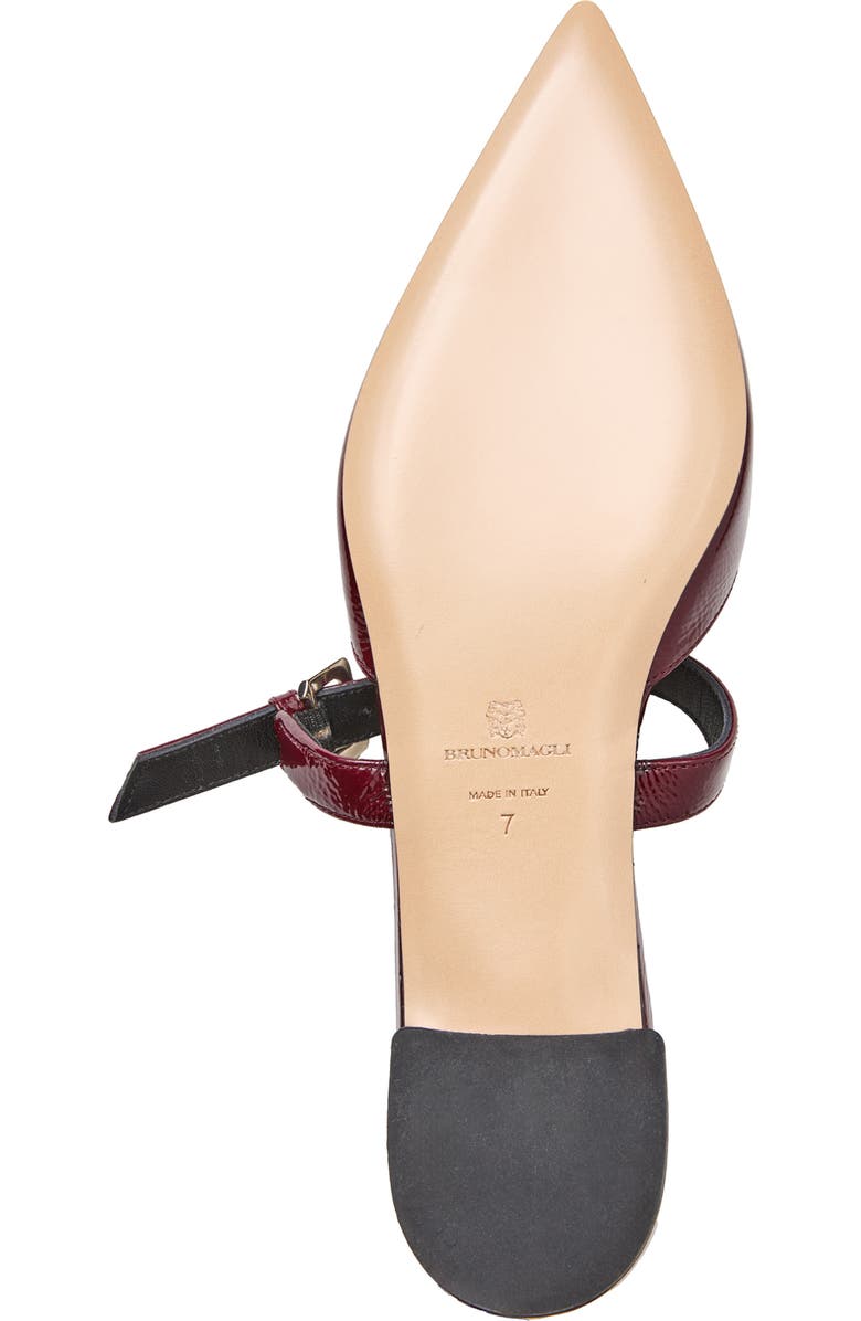 Bruno Magli Pasha Mule, Alternate, color, Bordeaux Patent
