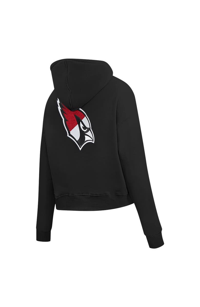 PRO STANDARD Women's Pro Standard Black Arizona Cardinals Split Logo Full-Zip Hoodie, Alternate, color, Black
