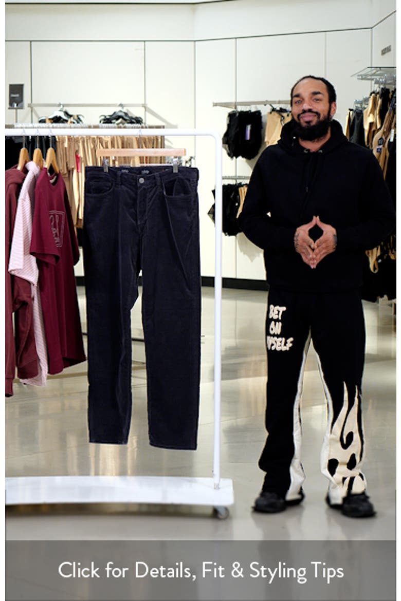 Charisma Relaxed Fit Stretch Corduroy Pants video