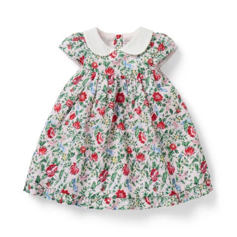 Ditsy Floral Collared Dress