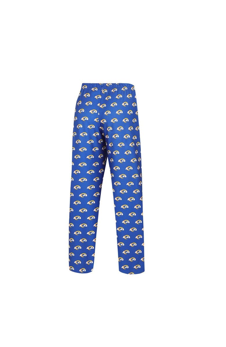 CONCEPTS SPORT Women's Concepts Sport Royal Los Angeles Rams Gauge Allover Print Sleep Pants, Alternate, color, Royal