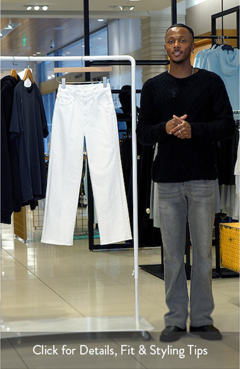 The Kick It High Waist Straight Leg Jeans, sales video thumbnail