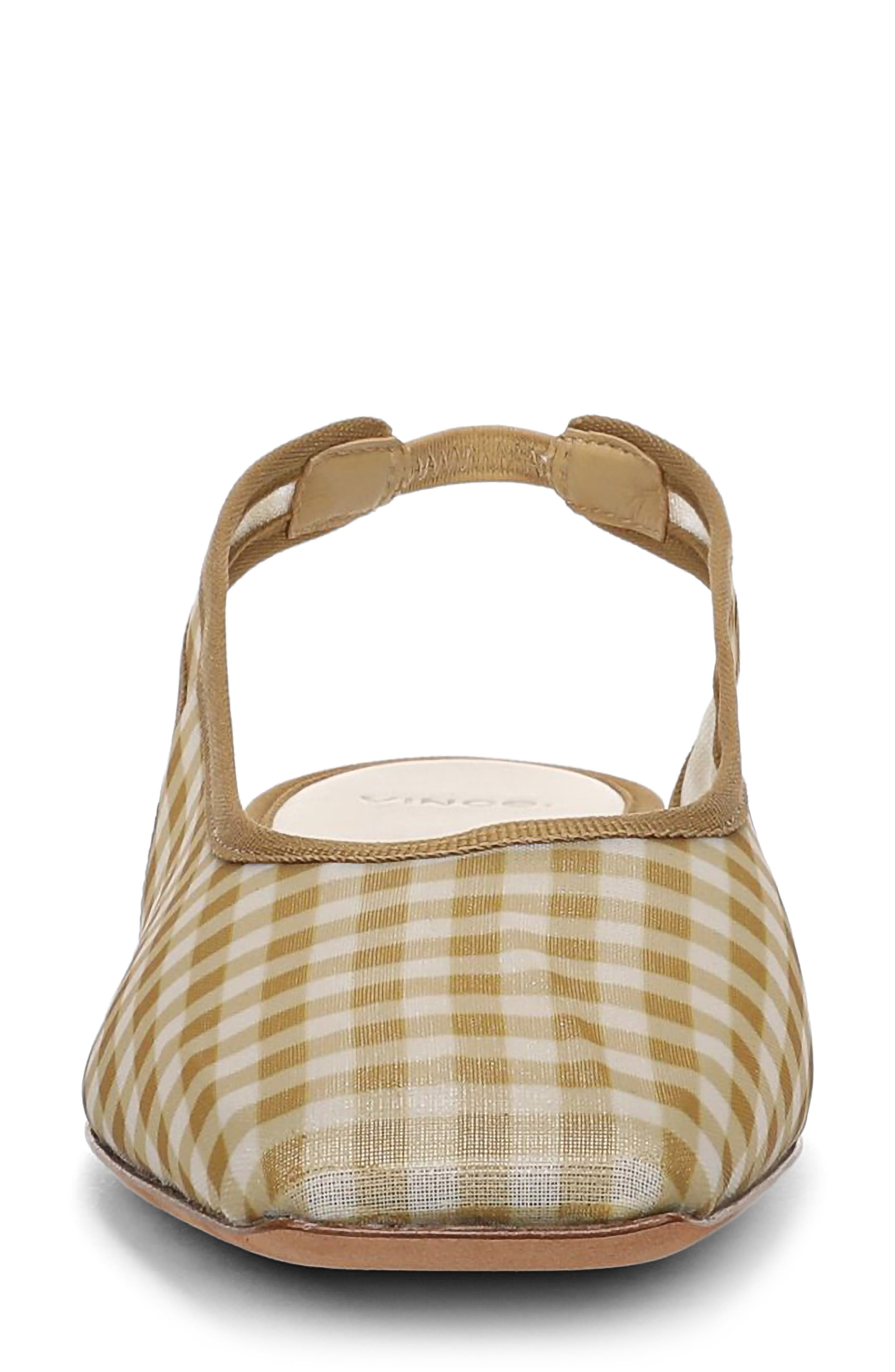Daphne II Slingback Flat, Alternate, color, DESERT SAND