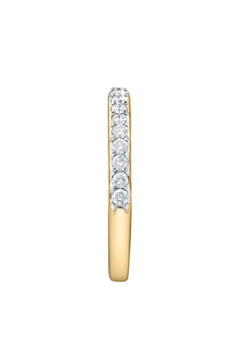 Sabrina 0.50 Cts Natural Diamond Band 14K Gold Ring, Alternate, color, 14K Yellow Gold