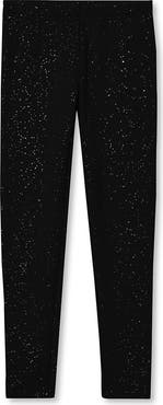 Lands' End Girls Fleece Lined Leggings