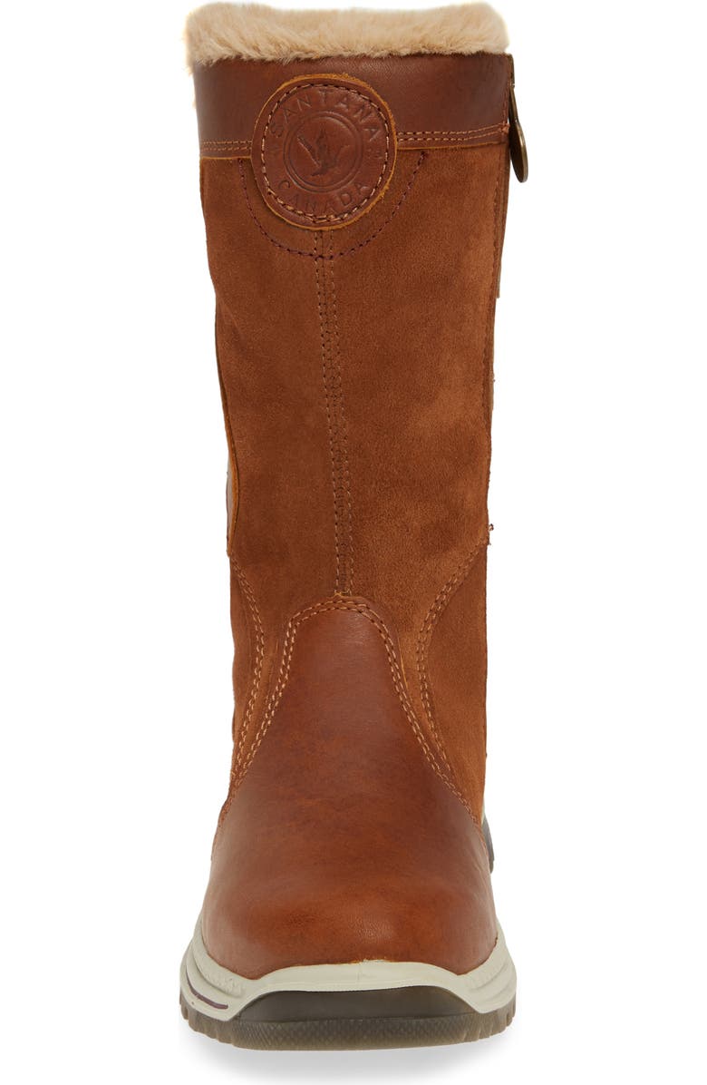 Santana Canada Meyer Luxe Faux Fur Lined Waterproof Boot, Alternate, color,