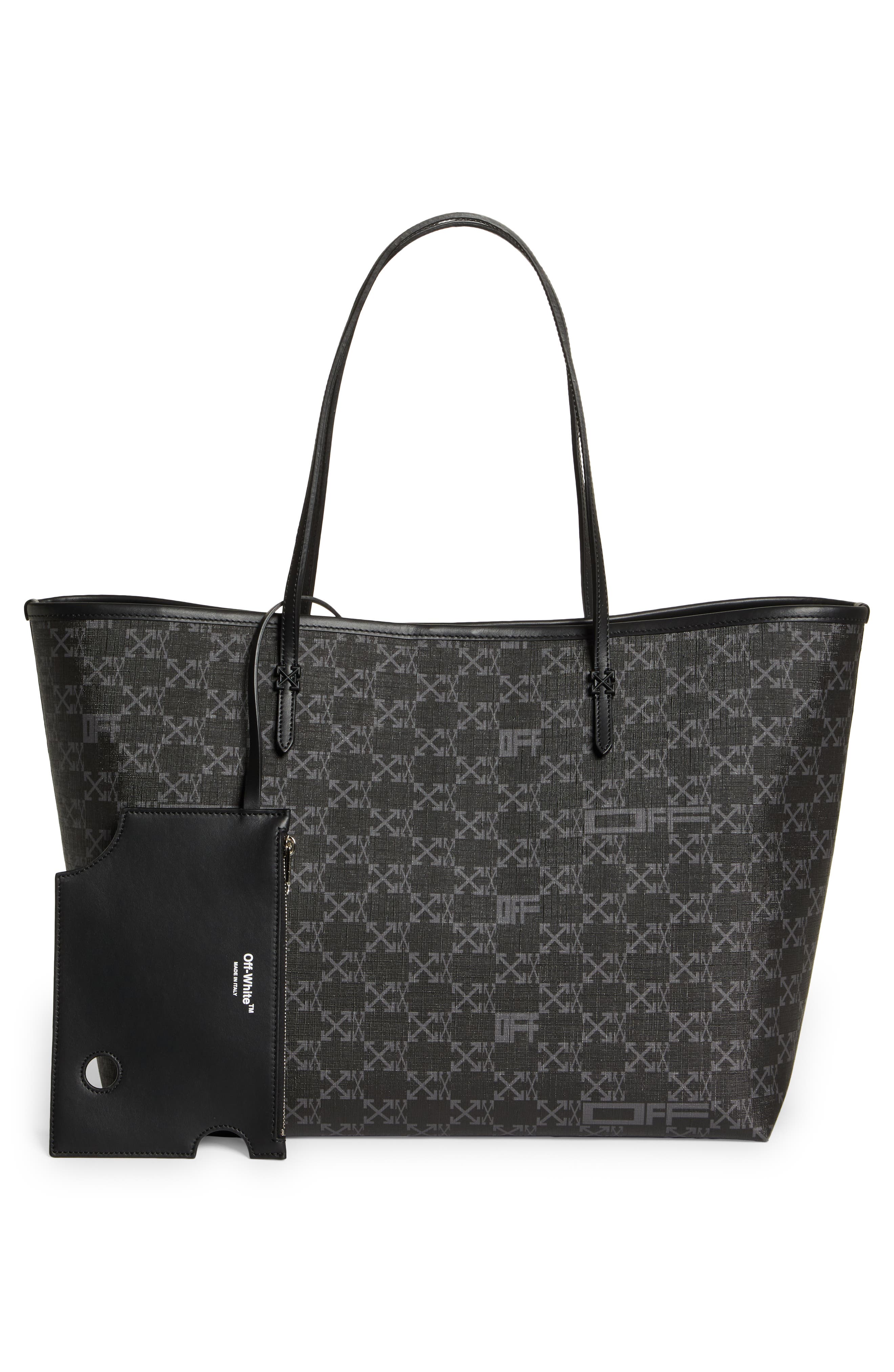 Off-White Day Off Monogram Canvas Tote, Alternate, color, 