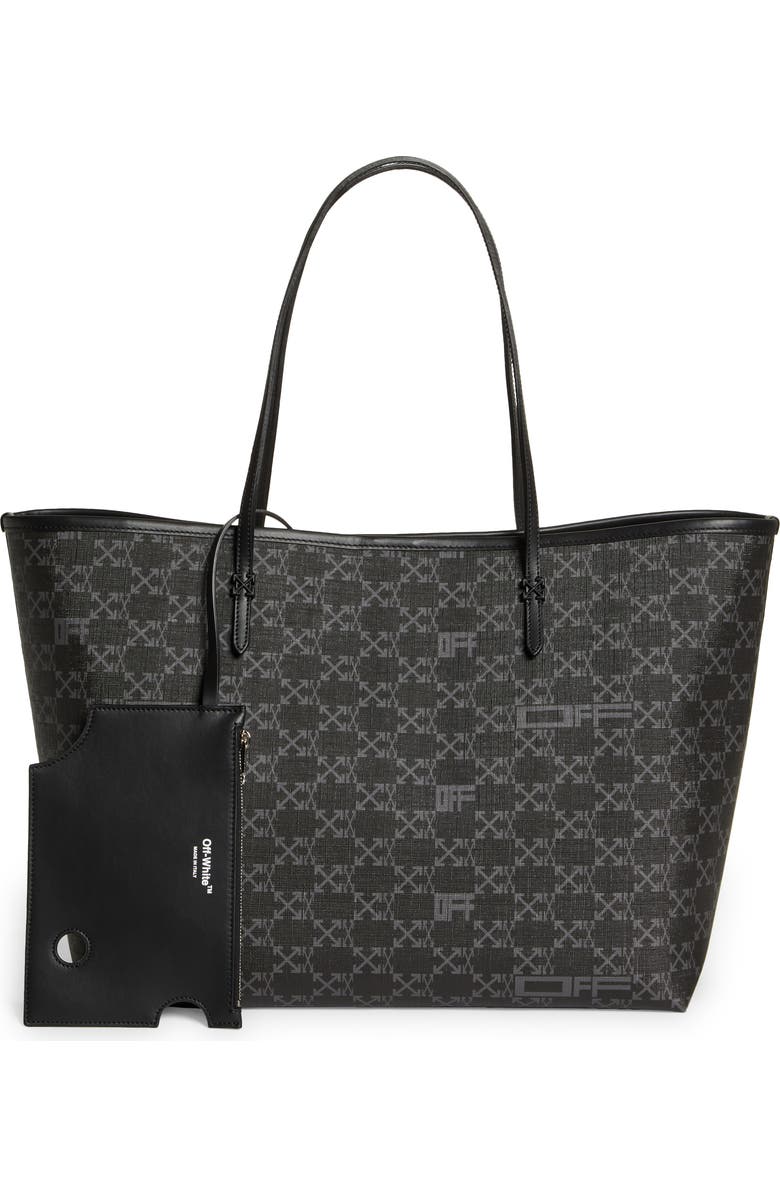 Off-White Day Off Monogram Canvas Tote, Alternate, color,