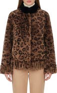GORSKI Genuine Shearling Jacket With Fringes