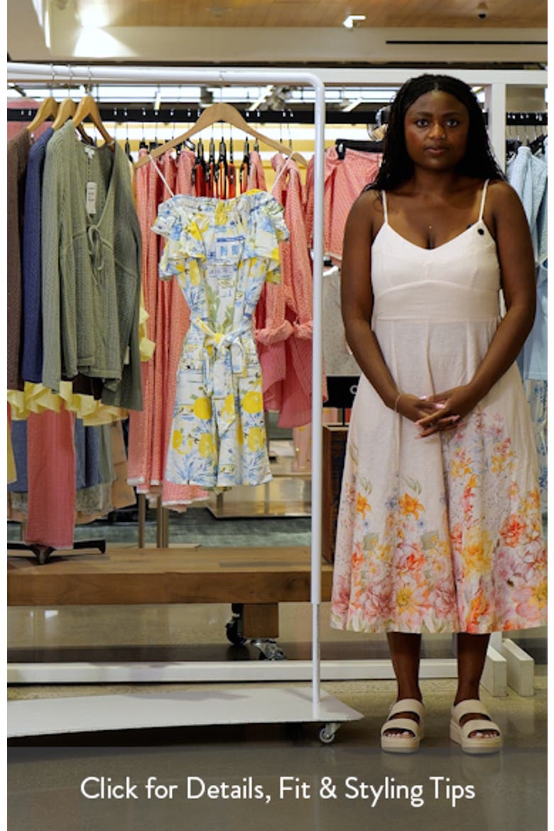Amalfi Coast Off the Shoulder Minidress video