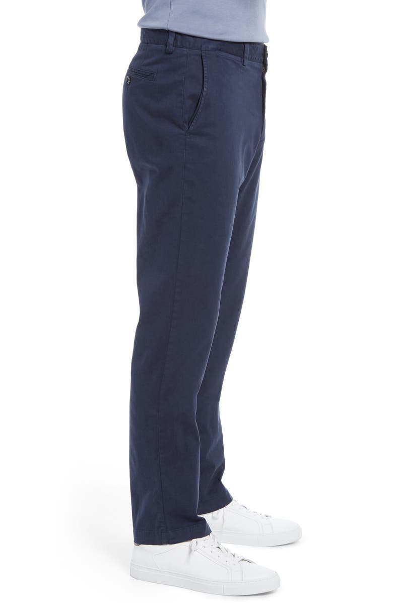 Johnston & Murphy Washed Chino Pants, Alternate, color, Navy