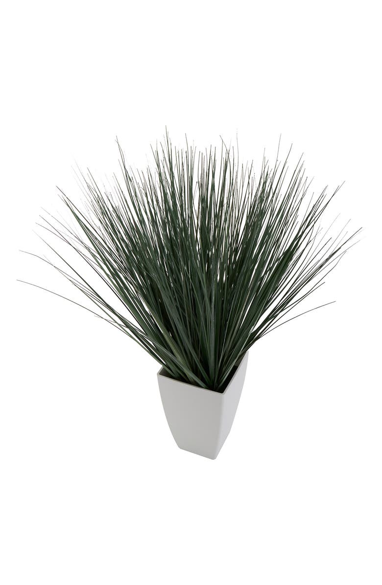 GINGER BIRCH STUDIO Artificial Potted Plant, Alternate, color, Green