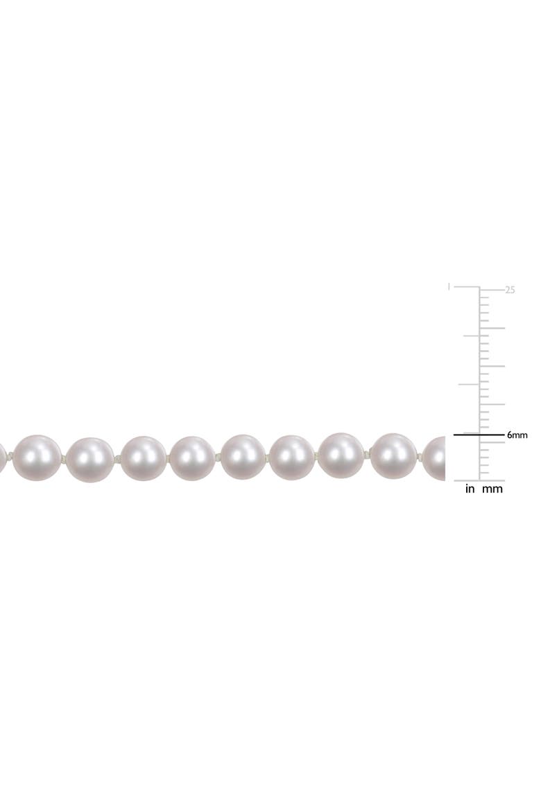 6-6.5mm Cultured Akoya Pearl Necklace 14k, Alternate, color, Pearl Grade: A