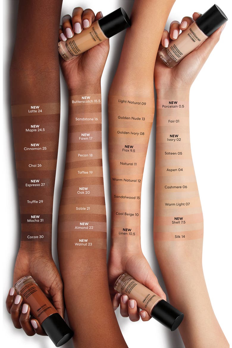 BarePro® Performance Wear Liquid Foundation, Alternate, color, 31 MOCHA