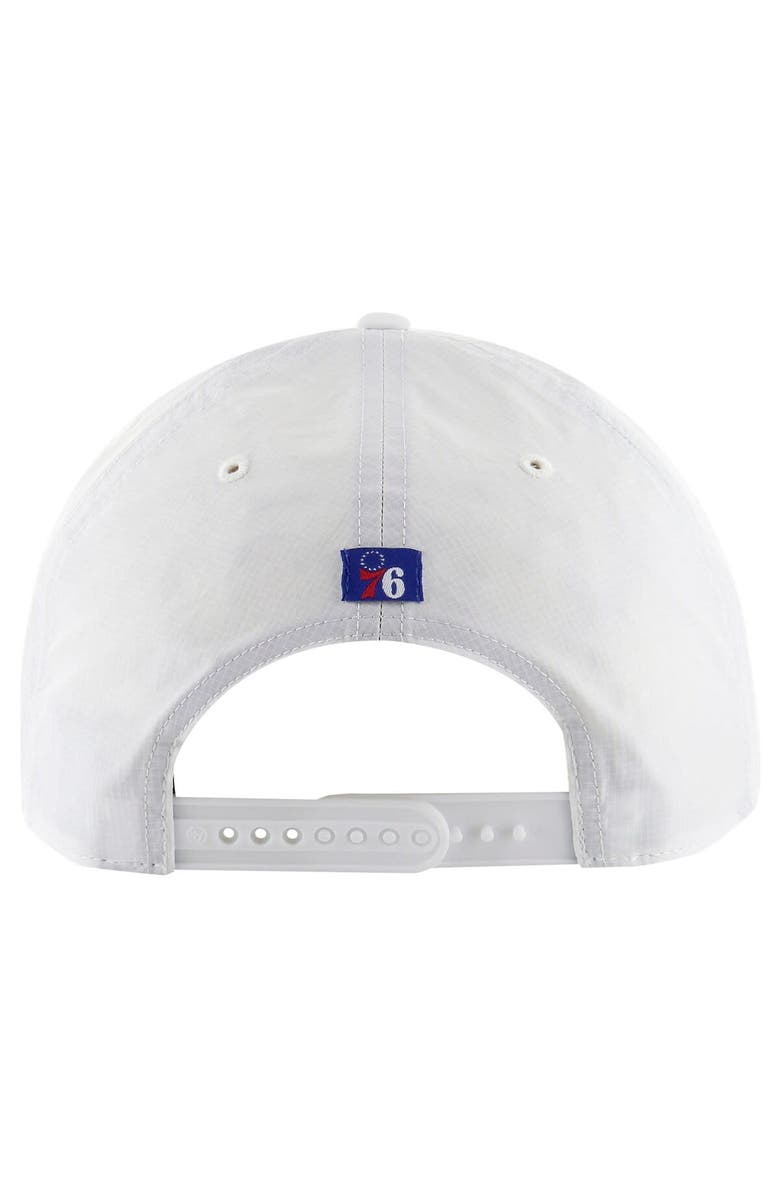 '47 Men's '47 White Philadelphia 76ers Fairway Hitch brrr Adjustable Hat, Alternate, color, White