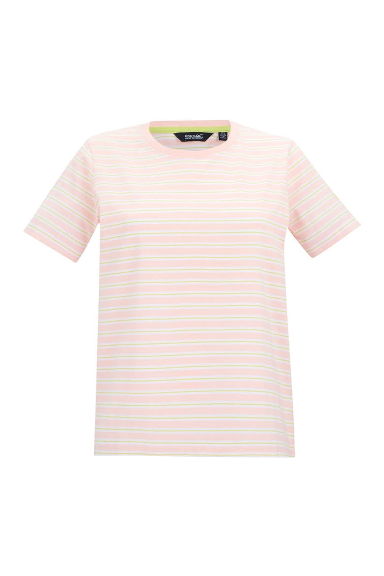Bayletta Striped T-Shirt, Main, color, Pink Haze