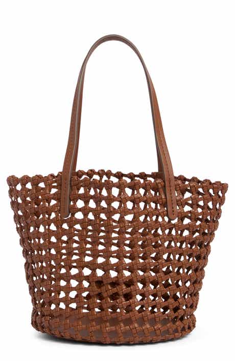 Caro Leather Bucket Bag