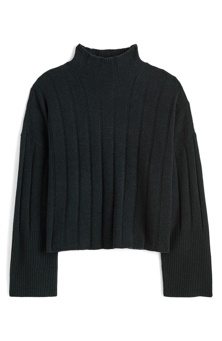 Madewell Ribbed Cashmere & Wool Pullover Sweater, Main, color,