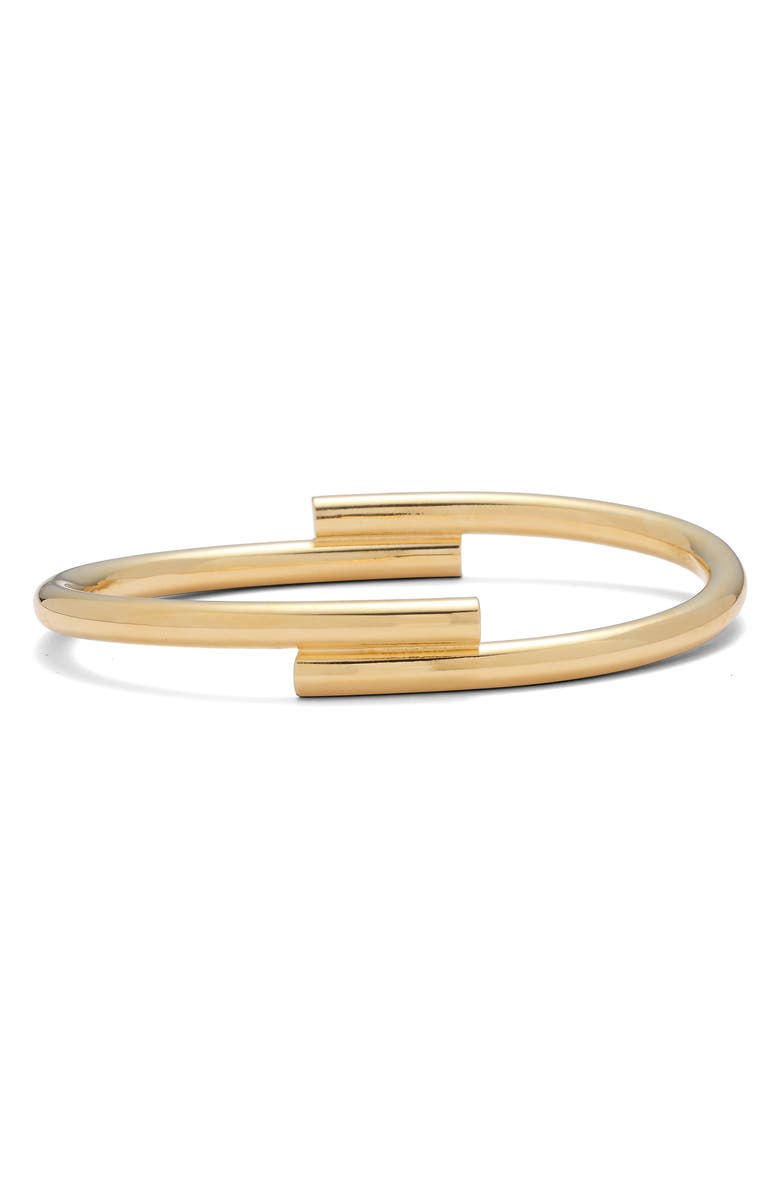 Lady Grey Stagger Bangle, Main, color, Gold