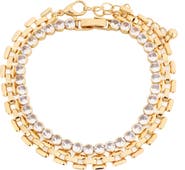 Panacea Crystal Watchband Bracelet