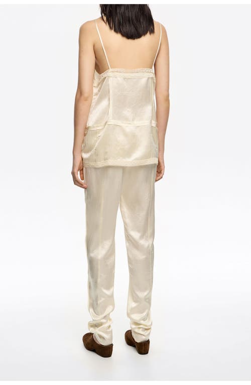 Bimba Y Lola Fitted Trousers In White