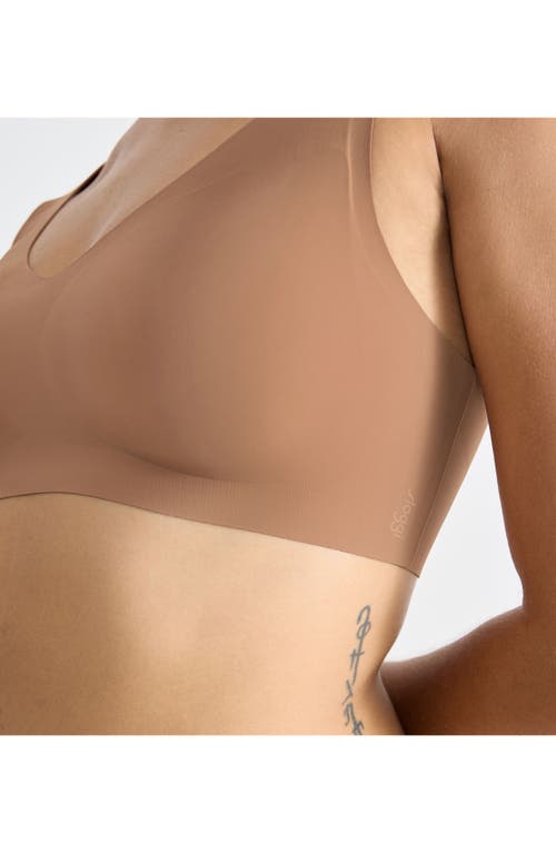 Triumph Zero Feel Wireless Bralette In Brown
