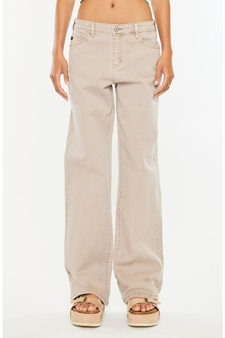 Penny Low Slung Baggy Jeans, Main, color, Tan