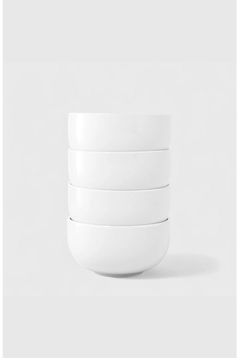 Ceramic Cereal Bowls, Main, color, White