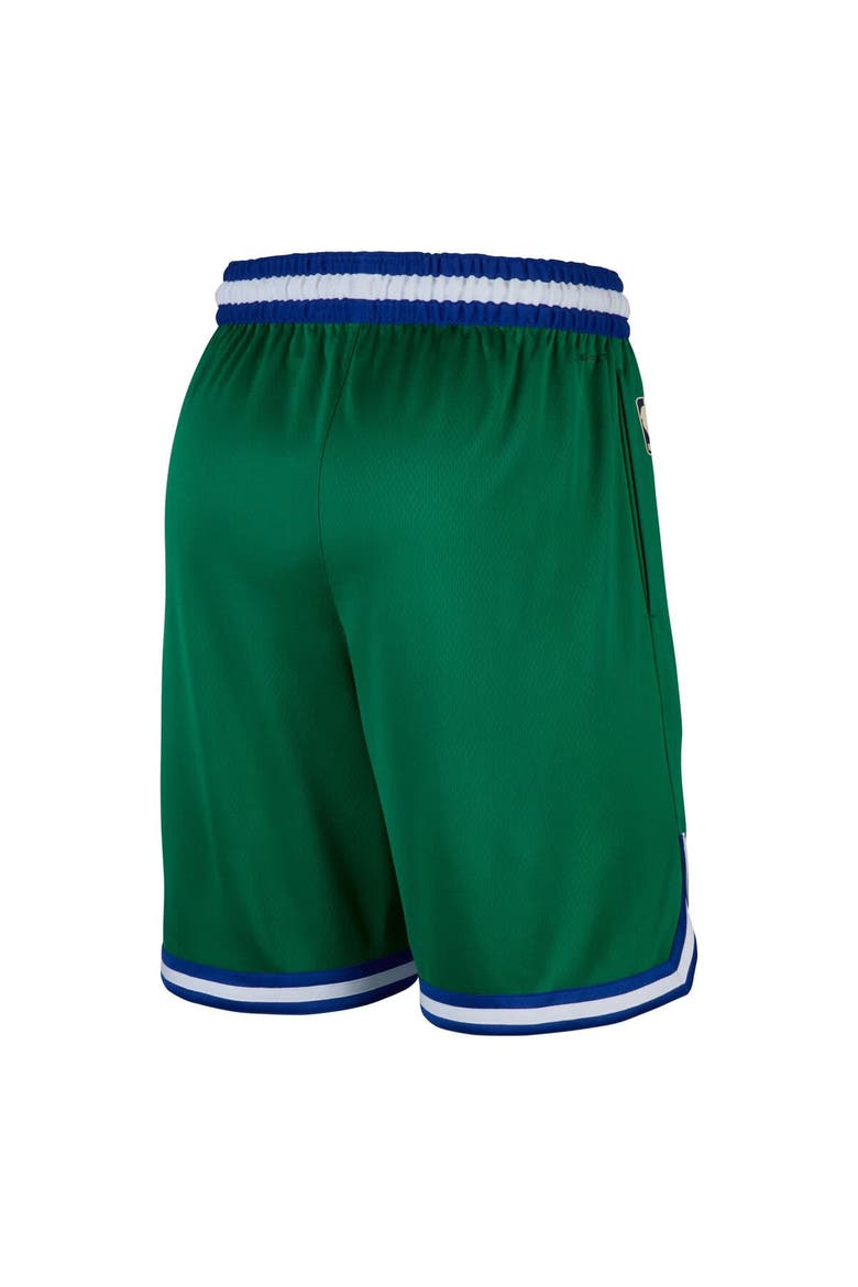 Men's Nike Green Dallas Mavericks Classic Edition Hardwood Classics Swingman Shorts, Alternate, color, Green