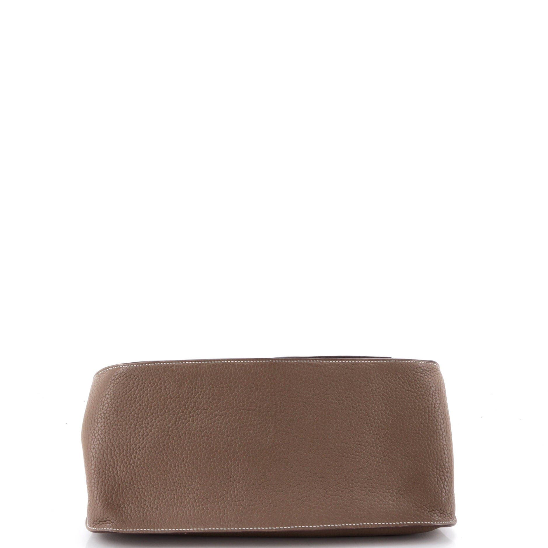 Pre-Owned Hermes Jypsiere Bag Clemence 34, Alternate, color, Etoupe