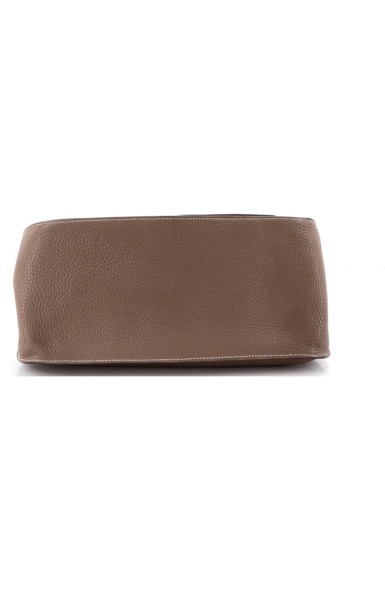 Pre-Owned Hermes Jypsiere Bag Clemence 34, Alternate, color, Etoupe