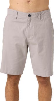 O'Neill Jay Flat Front Stretch Cotton Chino Shorts