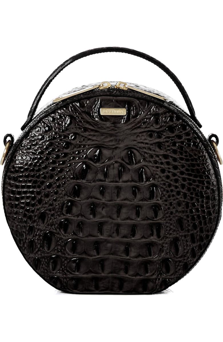 Brahmin Lane Croc Embossed Leather Crossbody Bag, Alternate, color,