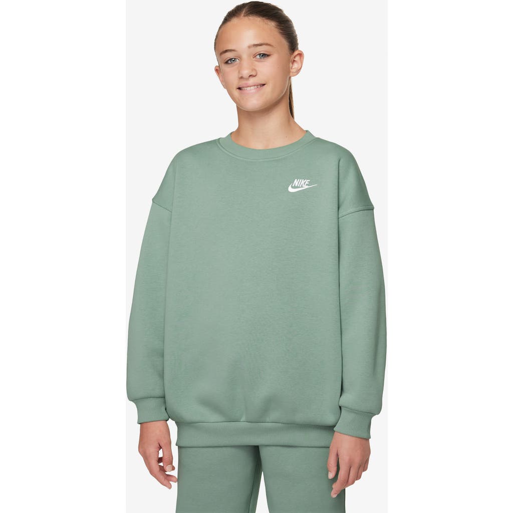 Nike Kids' Sportswear Club Fleece Sweatshirt In Green