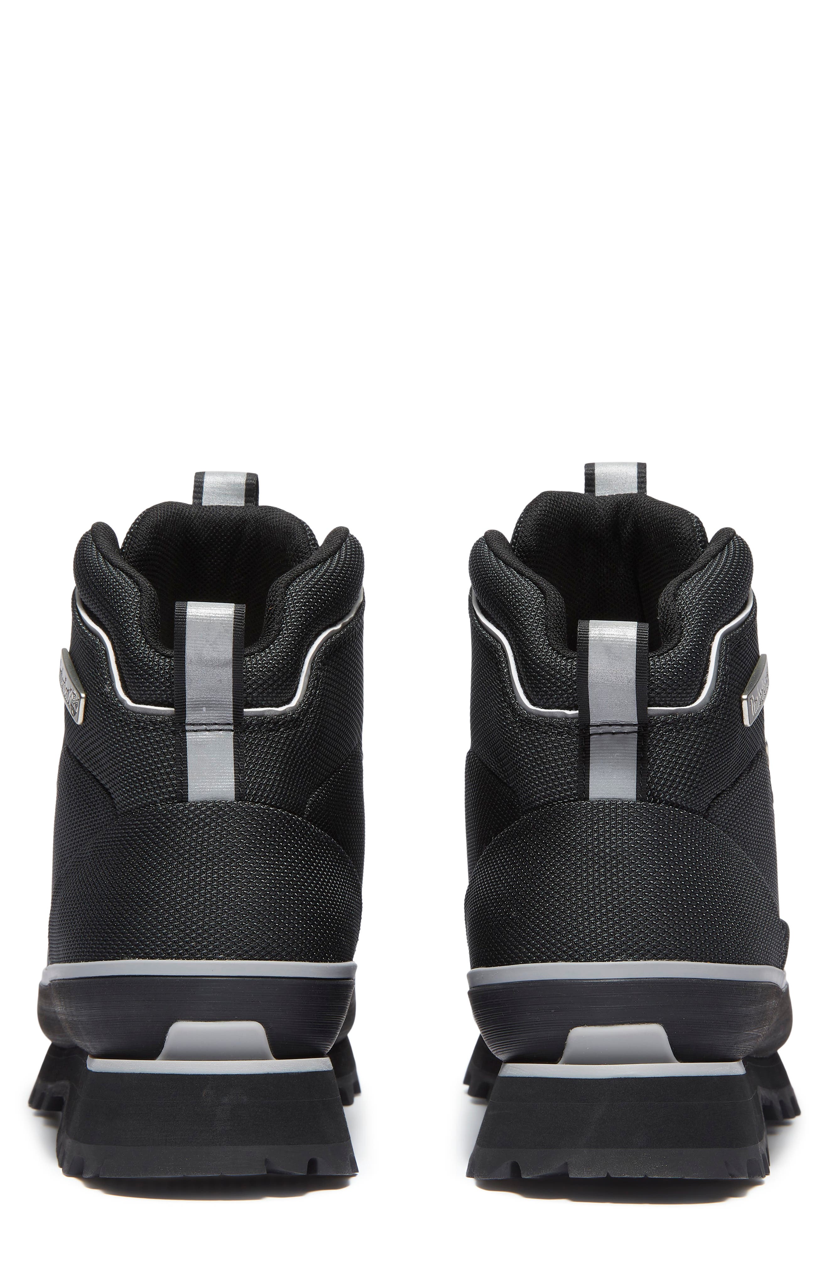 Timberland Euro Hiker Mid Hiking Boot, Alternate, color, Black Ripstop