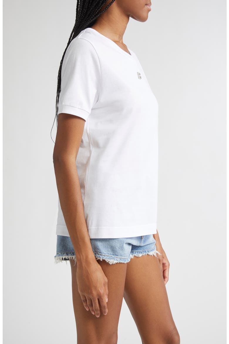 Crystal DG Logo Graphic Tee, Alternate, color, W0800 WHITE