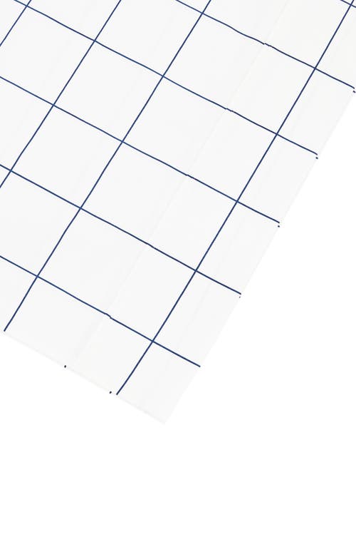 Melange Home Grid Percale Cotton Pillowcase Set