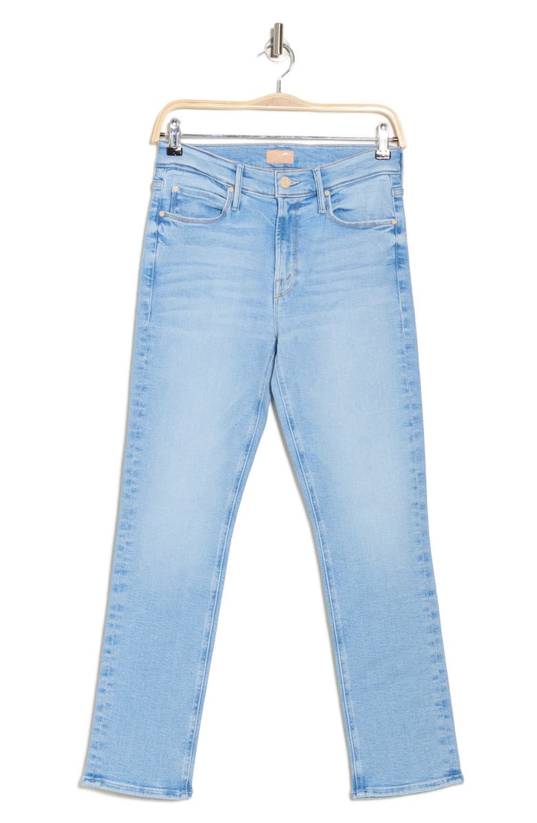 MOTHER The Dazzler Mid Rise Ankle Slim Jeans, Alternate, color, 
