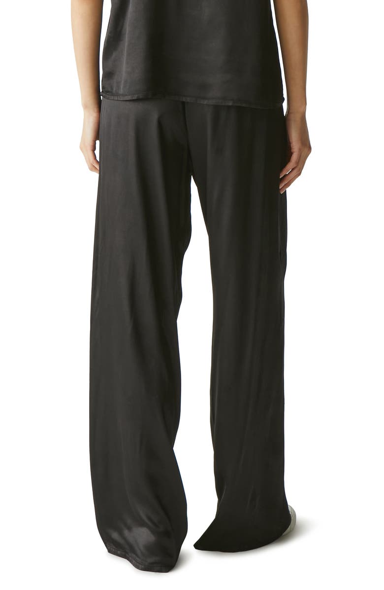 Michael Stars Cyrus Wide Leg Satin Pants, Alternate, color, 