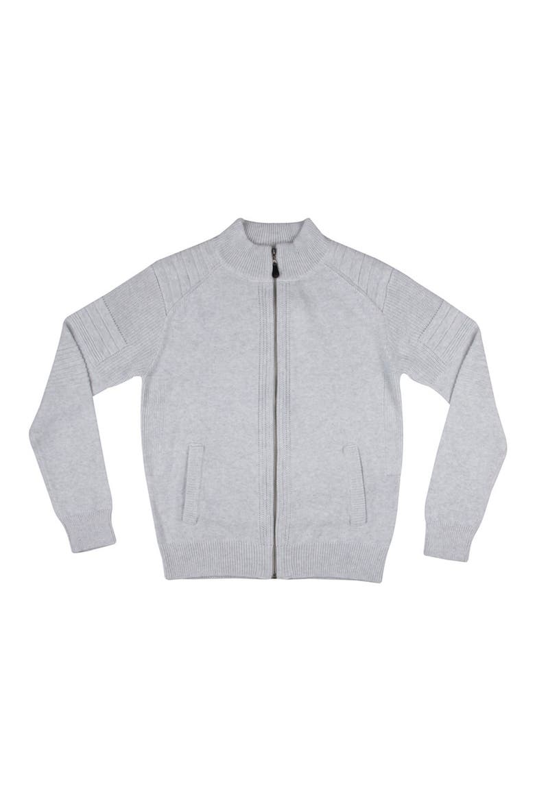 Full-Zip Sweater Jacket, Alternate, color, OATMEAL