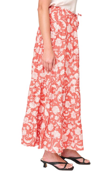 Tiered Maxi Skirt