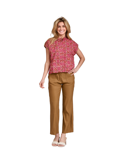 Taylor Tillman Lydia Top In Pink