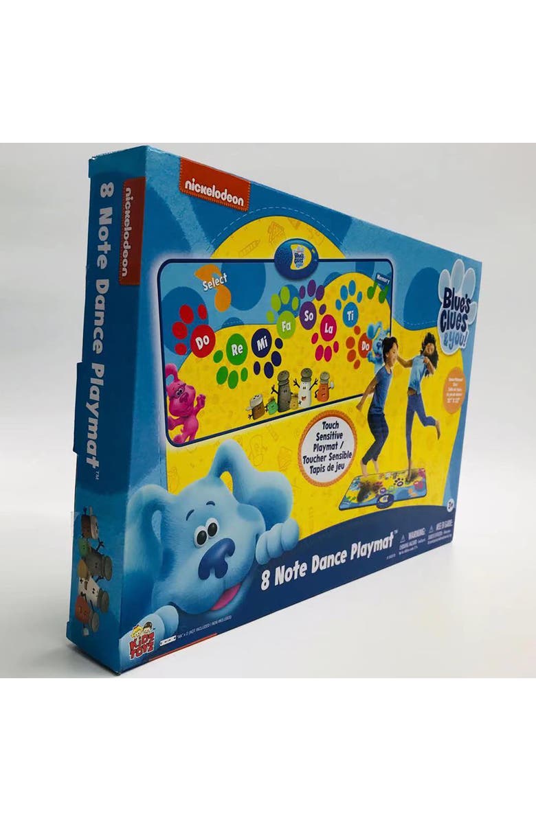 Blue's Clues & You 8Note Dance Playmat 4 Sounds, Memory Game, Kids 3+, Alternate, color, Multicolored