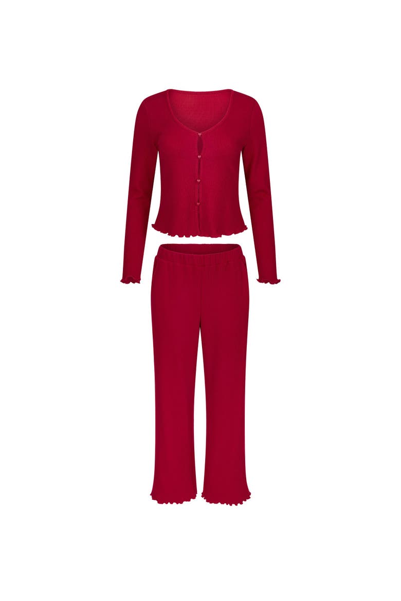 Amrita Lounge Set, Alternate, color, Jester Red