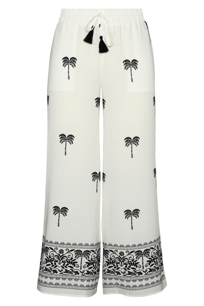 Ivory Coast Cover-Up Beach Pants, Alternate, color, IVORY