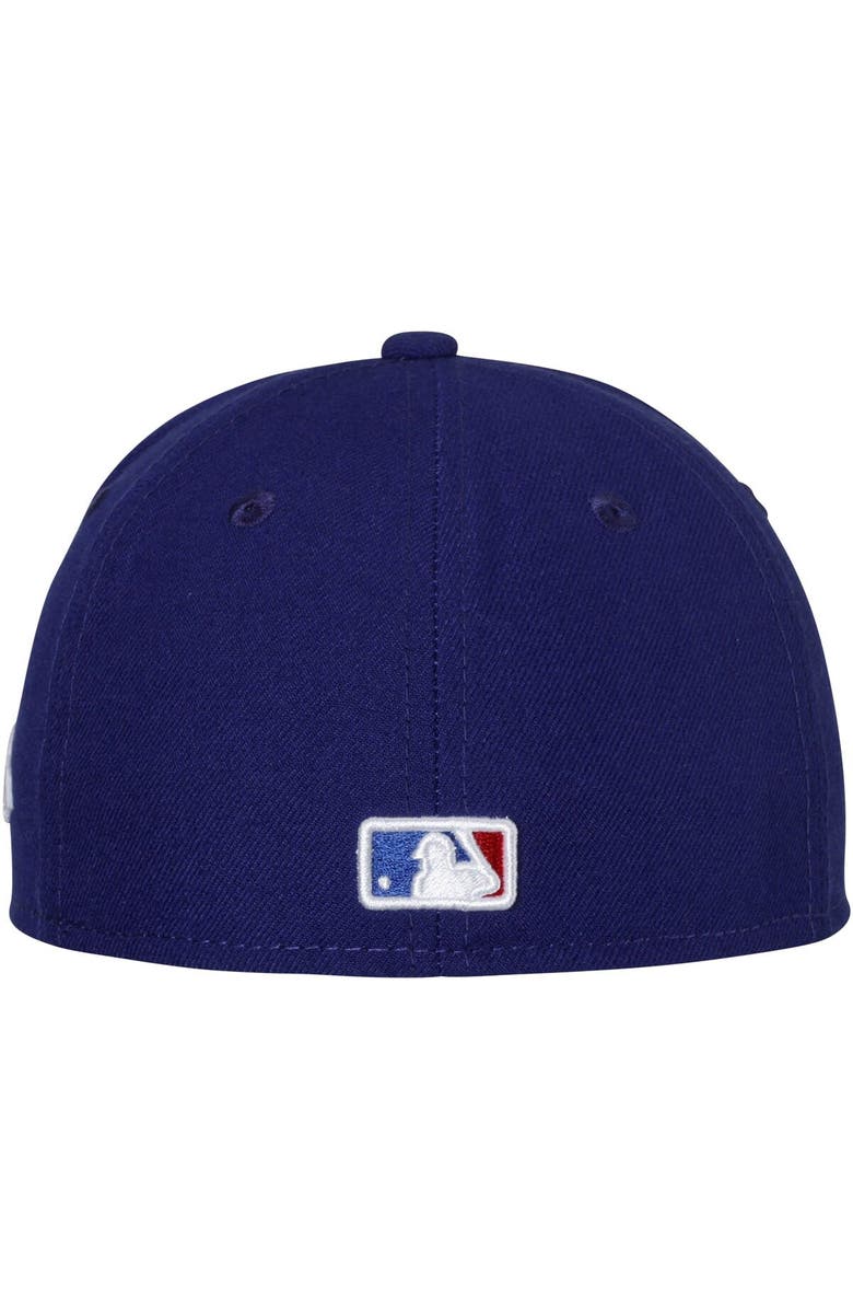 New Era Youth New Era Royal Texas Rangers Authentic Collection On-Field Game 59FIFTY Fitted Hat, Alternate, color,