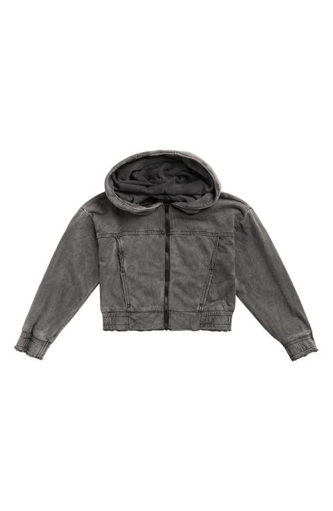 Kids' French Terry Zip-Up Hoodie (Big Kid)